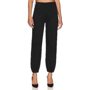 Mother Wrapper Patch Springy Ankle High Rise Not Guilty Black Pants Size 26